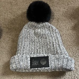 Pure Barre Love Your Melon beanie hat